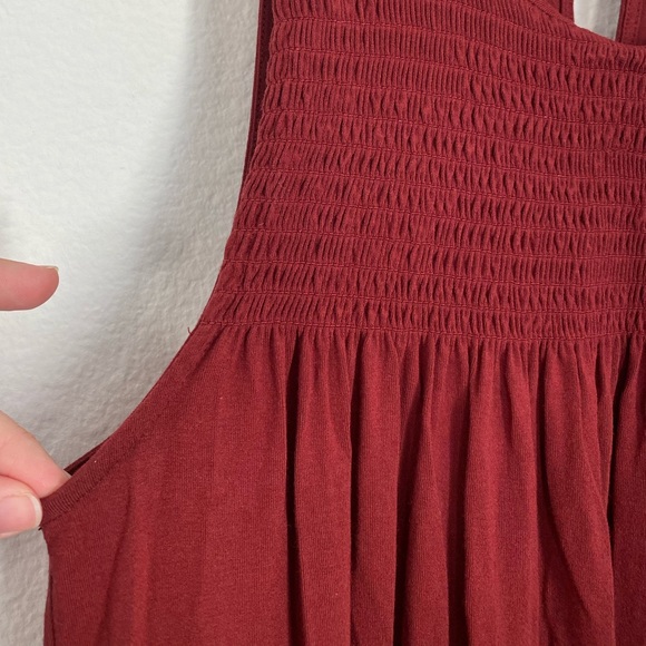 AnnTaylor Loft Beach • Burnt Red Sleeveless Blouse - Picture 4 of 12